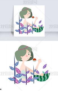 吃瓜美女动漫图片,动漫美女的甜蜜诱惑